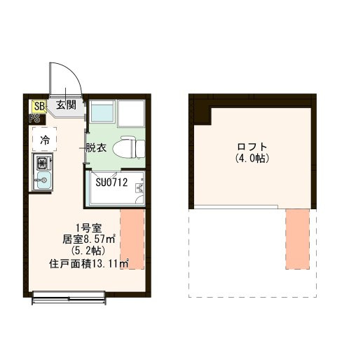 【間取り】 | ハーモニーテラス綾瀬Ⅵ