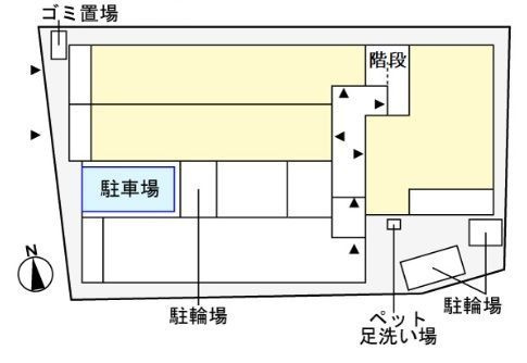 CREVANCE亀戸の駐車場