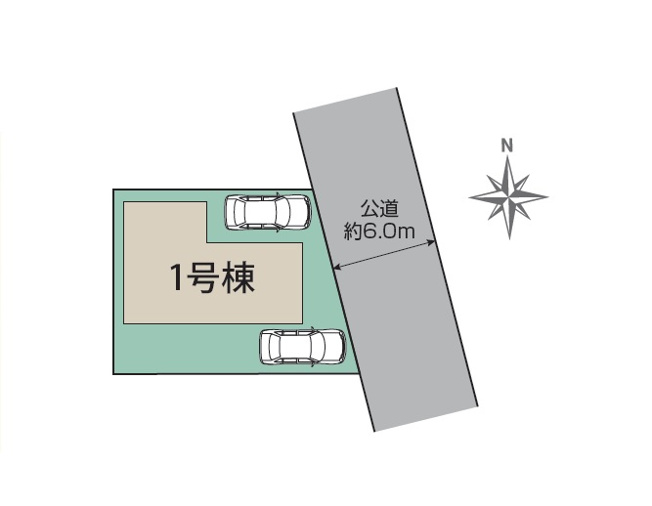 【区画図】 | 狭山市狭山台２丁目　全１棟 | 全１棟