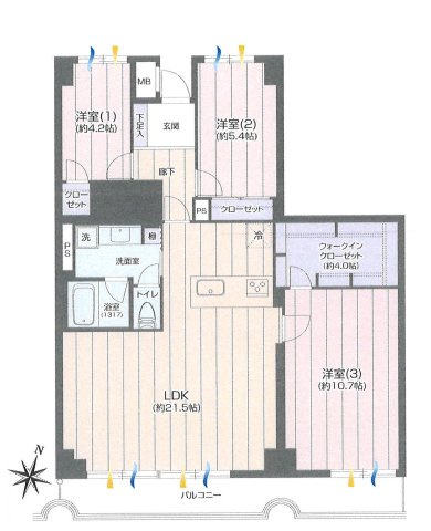 ファミール本郷の間取り