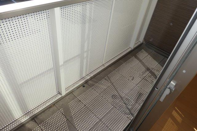 リブライス　Aのバルコニー