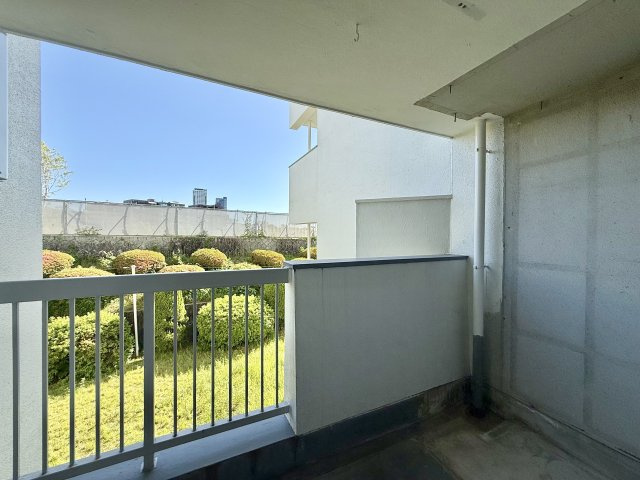 四観音住宅のバルコニー
