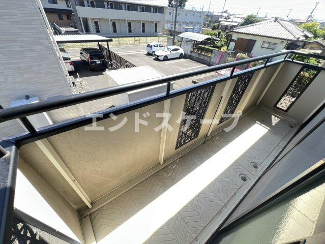ガーデニア中居のバルコニー|高崎、前橋のお部屋探しはエンドスケープまで！お客様の理想お聞かせ下さい♪
