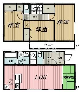 マイホームネクスト中央区寒川町Ⅱの間取り