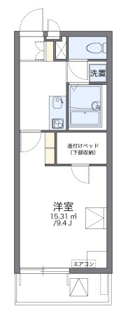 【間取り】 | レオパレス太子堂