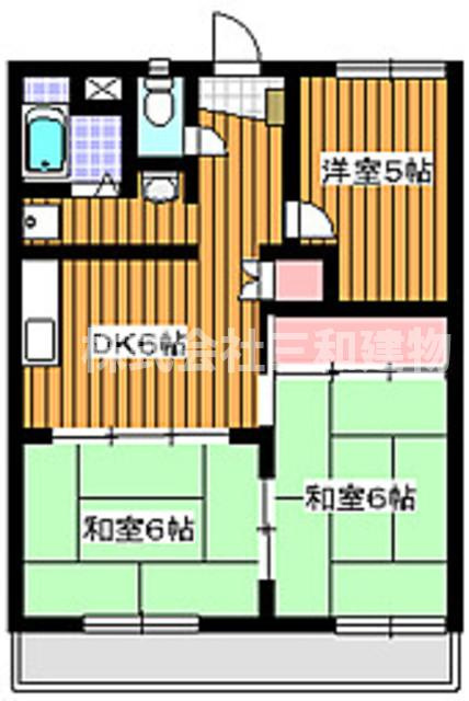 東和ロイヤルハイツの間取り