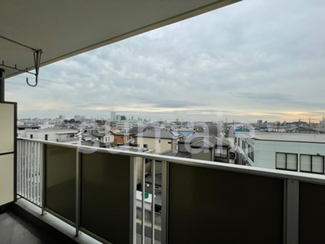 渋谷コート３号棟の展望|お部屋からの景色です。