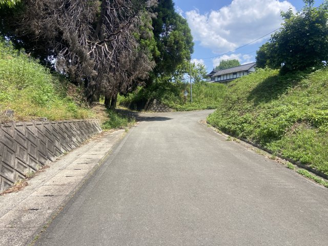 【前面道路含む現地写真】 | 菊池市七城町山崎