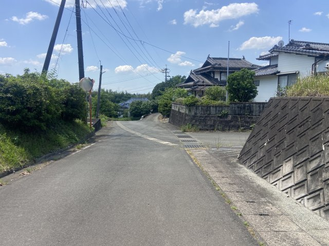 【前面道路含む現地写真】 | 菊池市七城町山崎