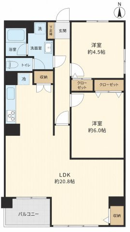 【間取り】 | 青葉台サンクスビル