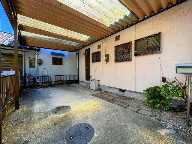 稲沢市祖父江戸建の駐車場