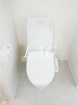 【トイレ】 | ウエストガーデン八木崎 | トイレです。