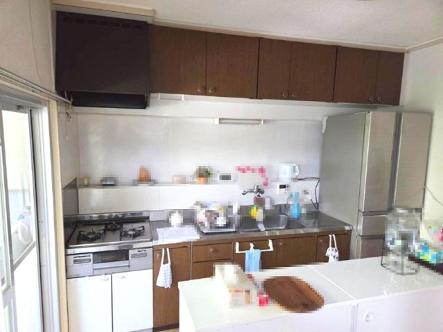 住吉台住宅1号棟のキッチン