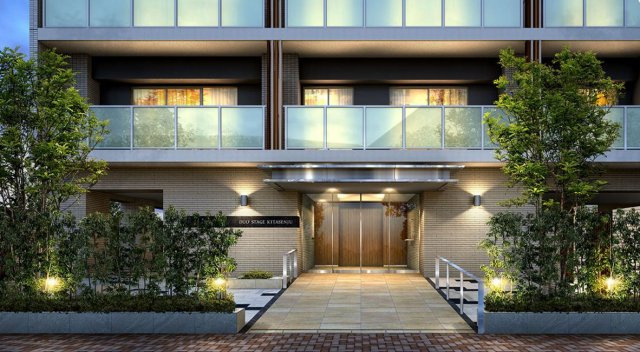 デュオステージ北千住のエントランス