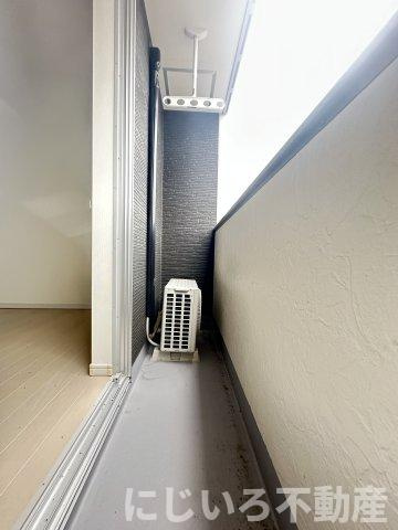 ハピネス宮倉のバルコニー