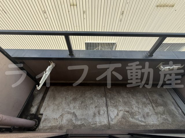 プレアール川田Ⅱのバルコニー
