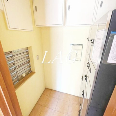 【その他共用部分】 | メルローズプレイス下北沢 | 集合ポストです。