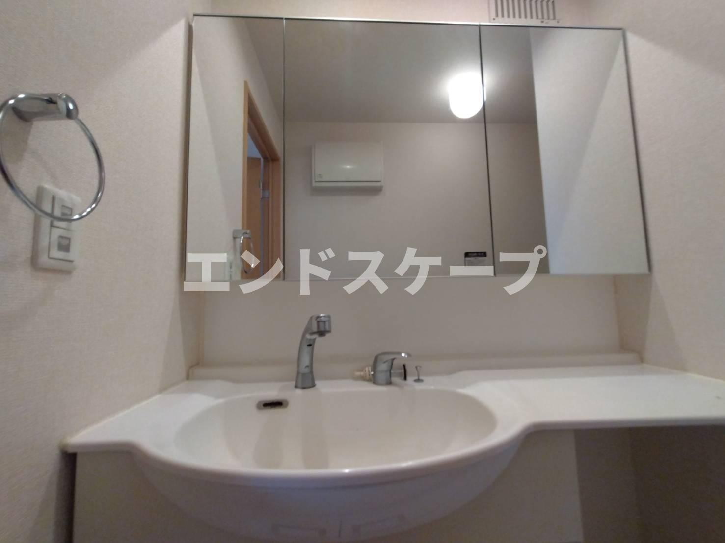ドルチェ15の洗面所|高崎、前橋のお部屋探しはエンドスケープまで！お客様の理想お聞かせ下さい♪