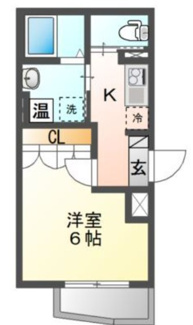 【間取り】 | クレア上落合 | 間取りです。