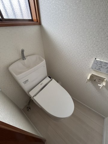 ヨコミゾハイムＢのトイレ|温水洗浄便座付き