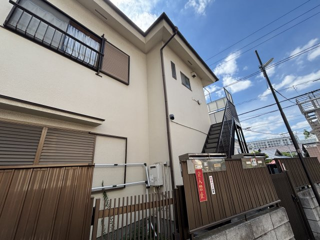 ヨコミゾハイムＢのエントランス