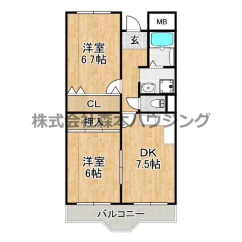 【間取り】 | 　ピュアネスDoi