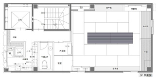 【間取り】 | 谷安キャバリエールビル | 3F