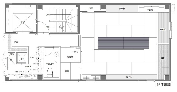 【間取り】 | 谷安キャバリエールビル | 3F