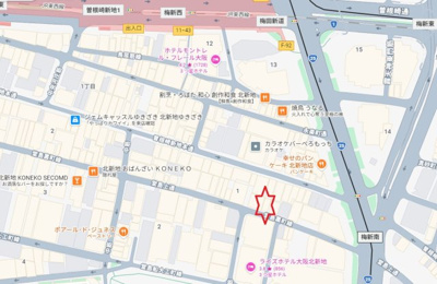 【地図】 | 谷安キャバリエールビル