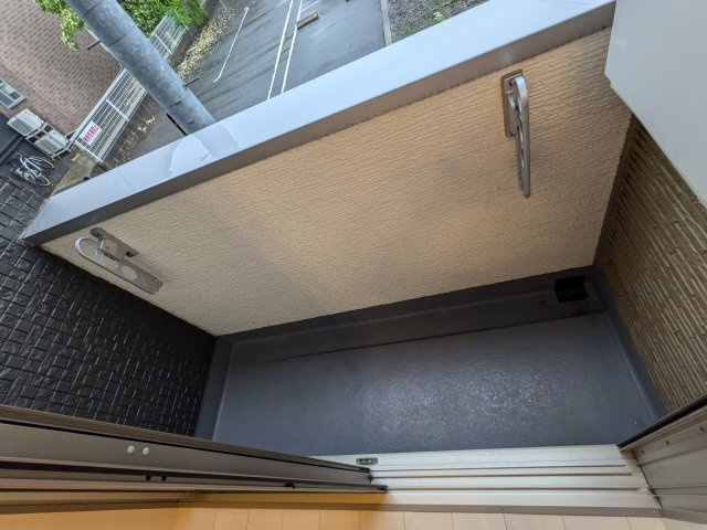 ハーモニーテラス北原町のバルコニー