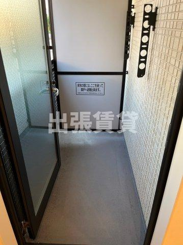 Neo港楽のバルコニー