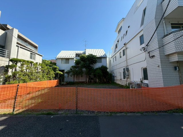 目黒区駒場1丁目　建築条件なし売地の外観