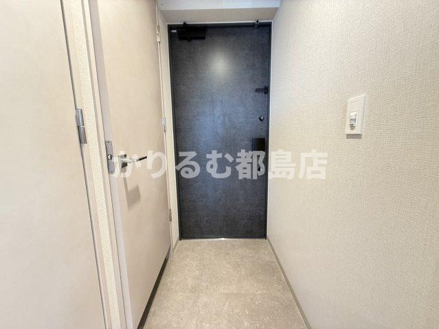 ブランシエスタ都島通の玄関