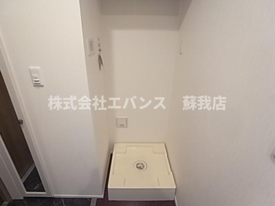 【洗面所】 | ディアマンテス新宿 | 脱衣スペースもあります