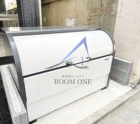 ミライズ南千住のその他共用部分|敷地内ゴミ置き場です。