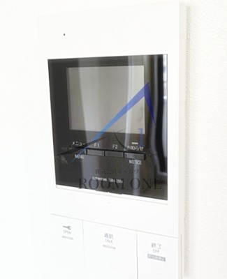 ミライズ南千住のセキュリティ|モニター付きインターホンです。