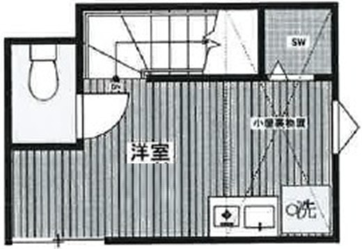 サークルハウス舎人弐番館の間取り|間取りです。