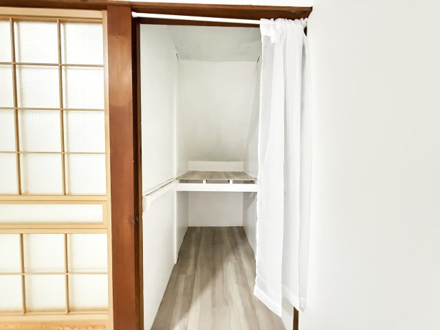 一宮西町貸家の収納