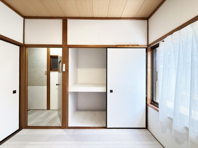 一宮西町貸家の収納