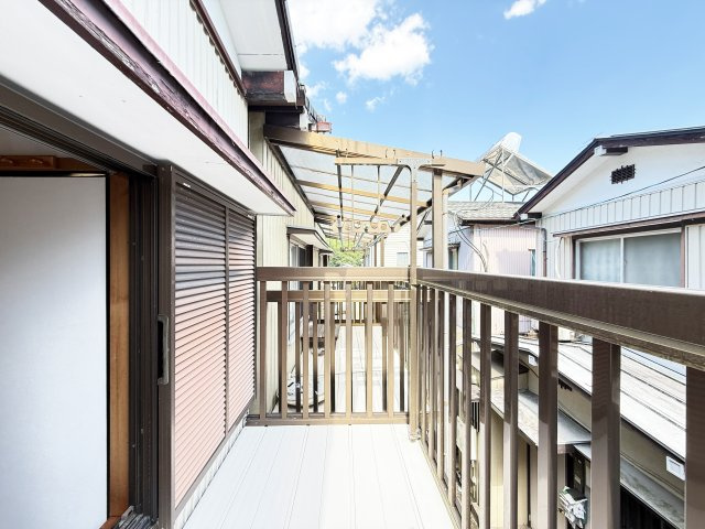 一宮西町貸家のバルコニー