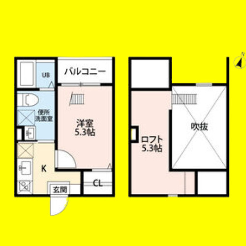 フォルゴーレⅡ(フォルゴーレツー)　名古屋市賃貸　仲介手数料無料の間取り