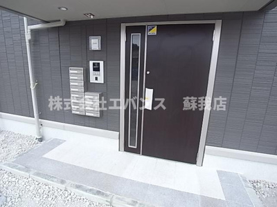 【エントランス】 | ベルカーサ | 毎日通るエントランスはこのようになっています