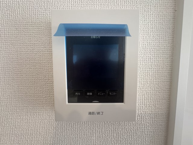 うるま市江洲（全10棟）E号棟のセキュリティ|E号棟　TVモニター付きインターフォン♪