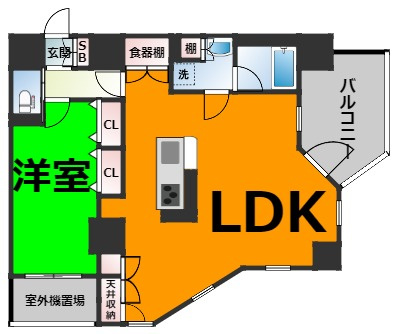 仲介手数料0円！！さくらHillsリバーサイドWESTの間取り