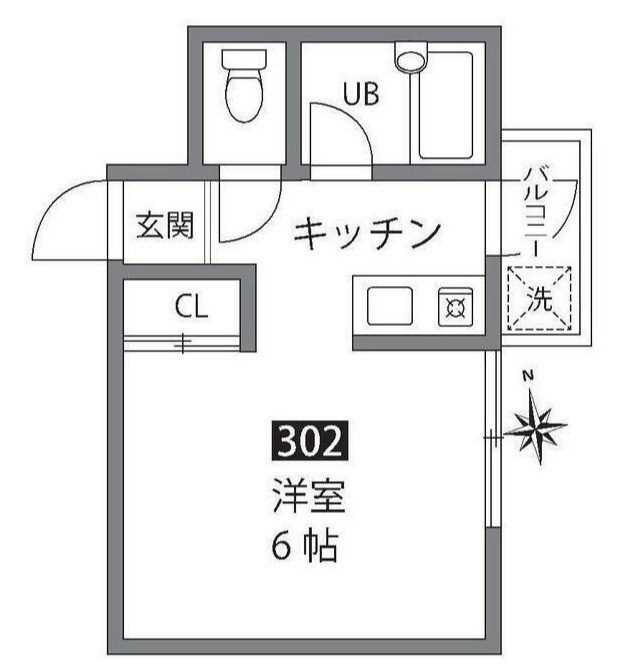 ピアクレスト経堂の間取り