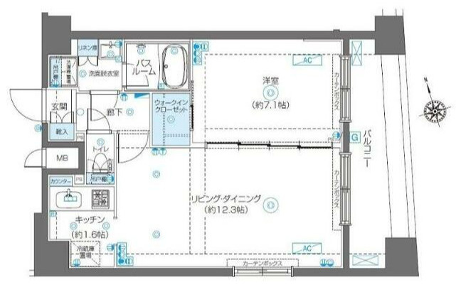 ZOOM渋谷富ヶ谷の間取り