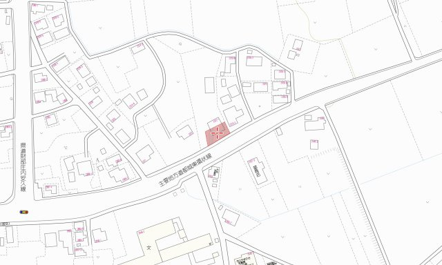 【土地図】 | 都城市安久町　A区画　390万円