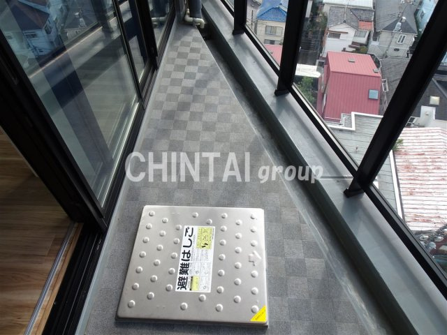 ディームス方南町のバルコニー