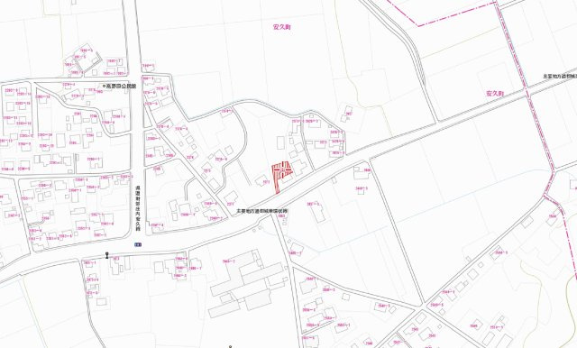 【土地図】 | 都城市安久町　B区画　370万円