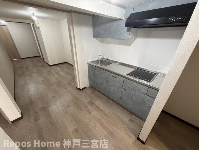 苅藻通2丁目住宅のキッチン